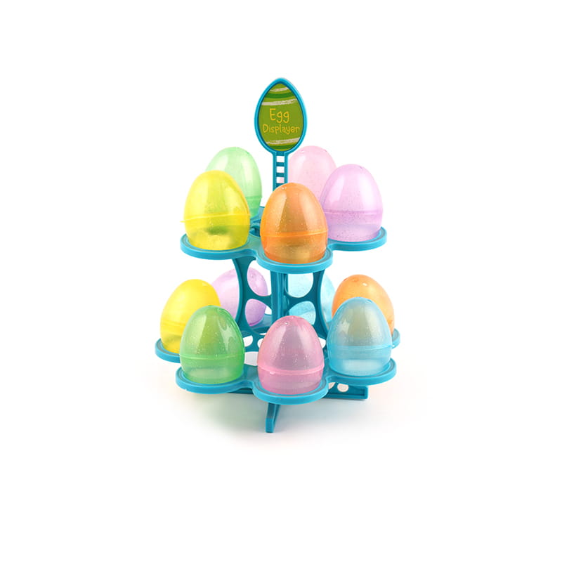 プラスチックグリッターイースターエッグのおもちゃ